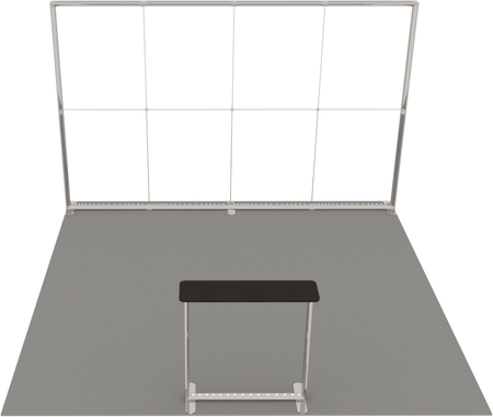 Stoisko targowe LUMIX™ 16 m² (4x4) półwysep