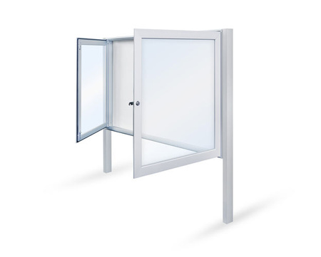 Gablota Standard wolnostojąca dwudrzwiowa 