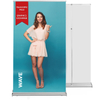 Roll up Wave 120x220 - teleskopowy maszt, system wymiany grafik