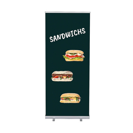 Roll-Banner Budget 85-200 Set Snacks FR I551