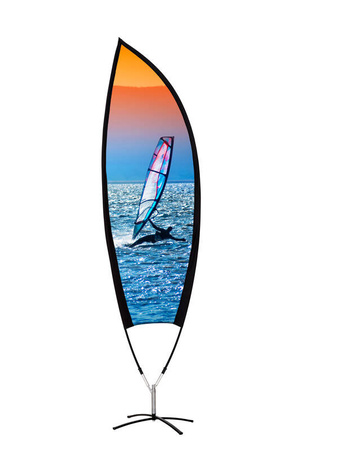 Promo Flag Leaf Graphic