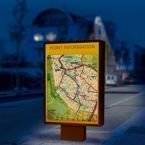 Citylight Procity dwustronny podświetlany