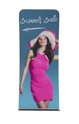 Zipper-Wall Banner Graphic Double-Sided 100 x 200 cm