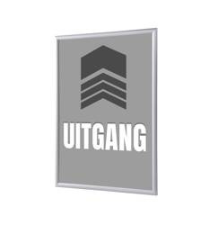 Snap Frame A1 Complete Set Exit Grey Dutch