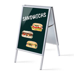 A-board A1 Complete Set Sandwiches French