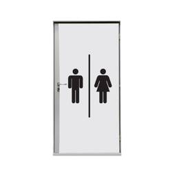 Door Wrap 80 cm Hygiene Facilities Black 2