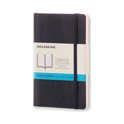 Notes MOLESKINE Classic P (9x14cm) w kropki, miękka oprawa, 192 strony, czarny