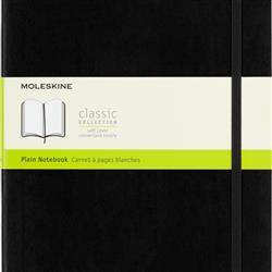 Notes MOLESKINE Classic XL (19x25cm) gładki, miękka oprawa, 192 strony, czarny
