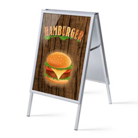 A-board A1 Complete Set Hamburger English