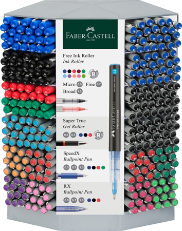 CIENKOPISY KULKOWE FREE INK DSPL.X 288SZT. FABER-CASTELL