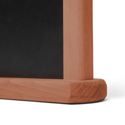 Drewniany stojak na menu A5, jasny brąz - TCHBLBA5