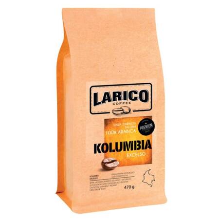 Kawa LARICO Kolumbia Excelso, ziarnista, 470g