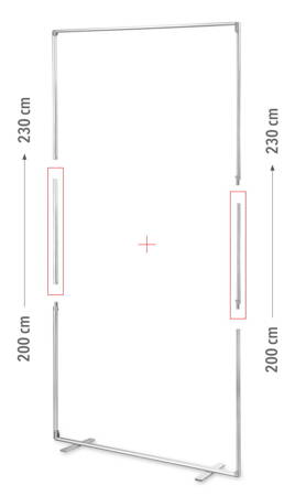 LONG SET 2.3 do systemu MEGA SEG™ 120x200