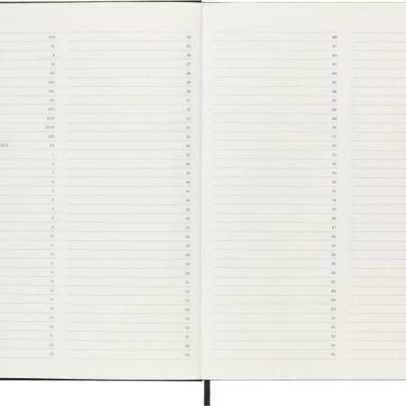 Notes MOLESKINE PROFESSIONAL XL (19x25 cm), twarda oprawa, 192 strony, czarny