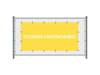 Fence Banner 200 x 100 cm Hiring Spanish Yellow