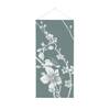 Hanging Flag Banner 58 x 160 cm Abstract Japanese Cherry Blossom Green