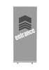 Roll-Banner Budget 85 Complete Set Entrance Grey English