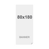 Symbio Banner Grommet 510g/m² 80 x 200 cm